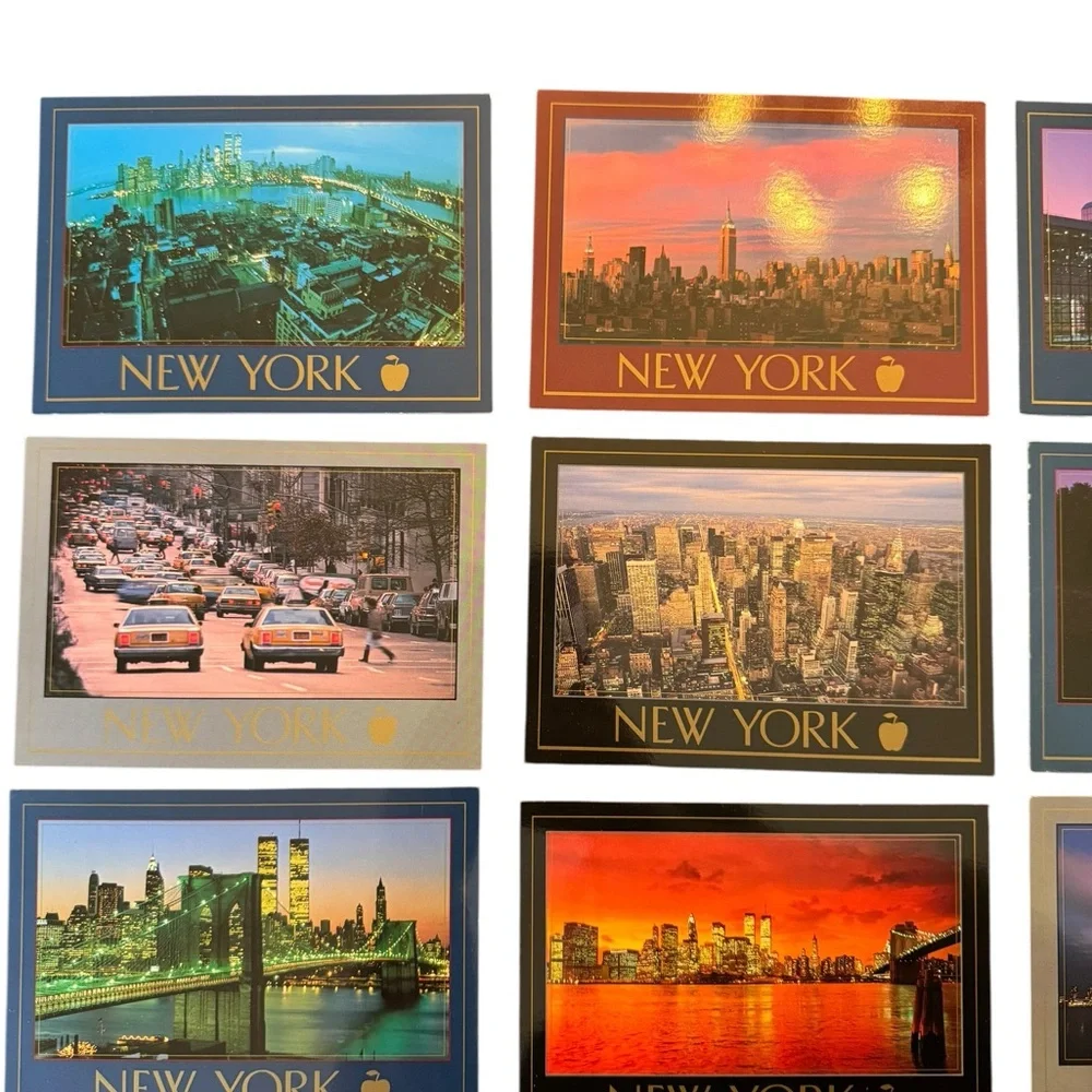 New York Cityscape Postcard Set